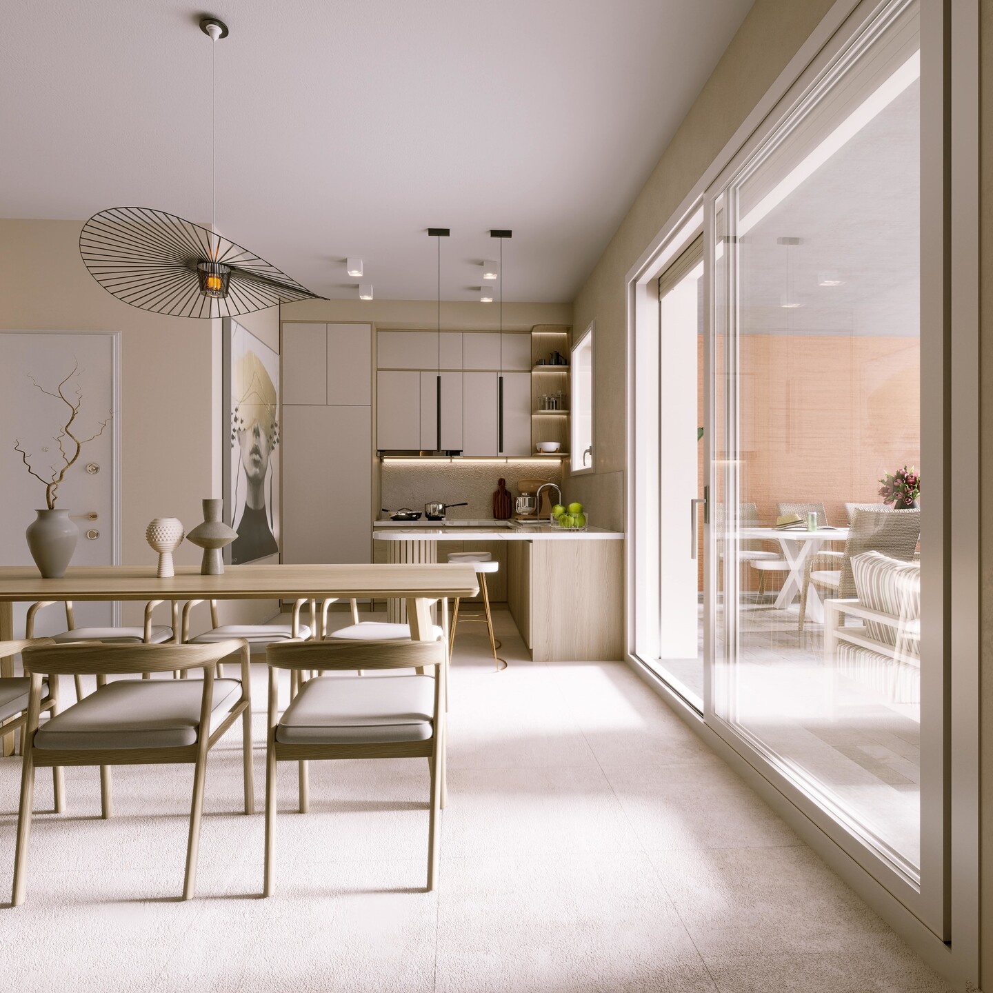 Bilocale al secondo piano in costruzione ad Osteria Nuova