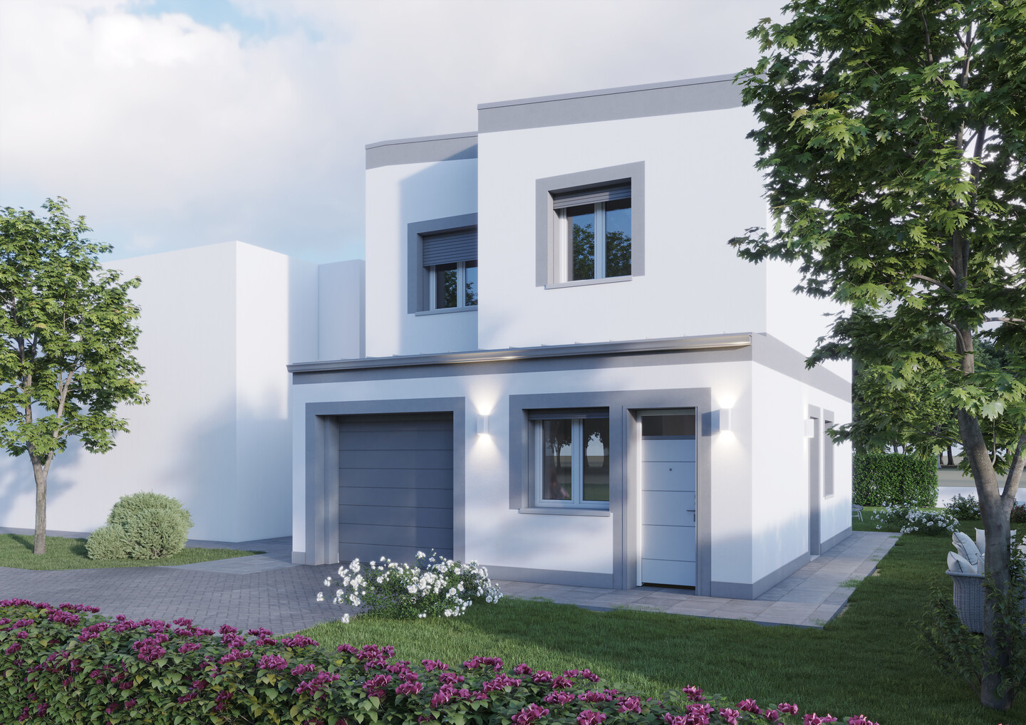 Porzione di villa trifamiliare a Mezzolara