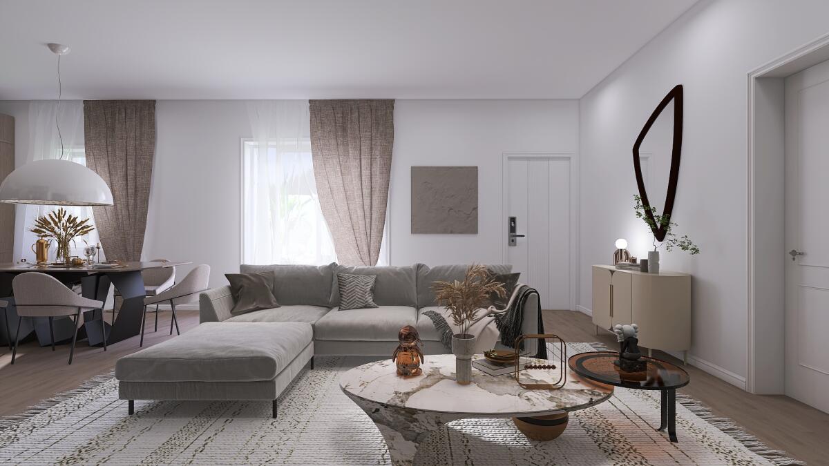 Porzione di villa trifamiliare di testa in vendita a San Pietro in Casale