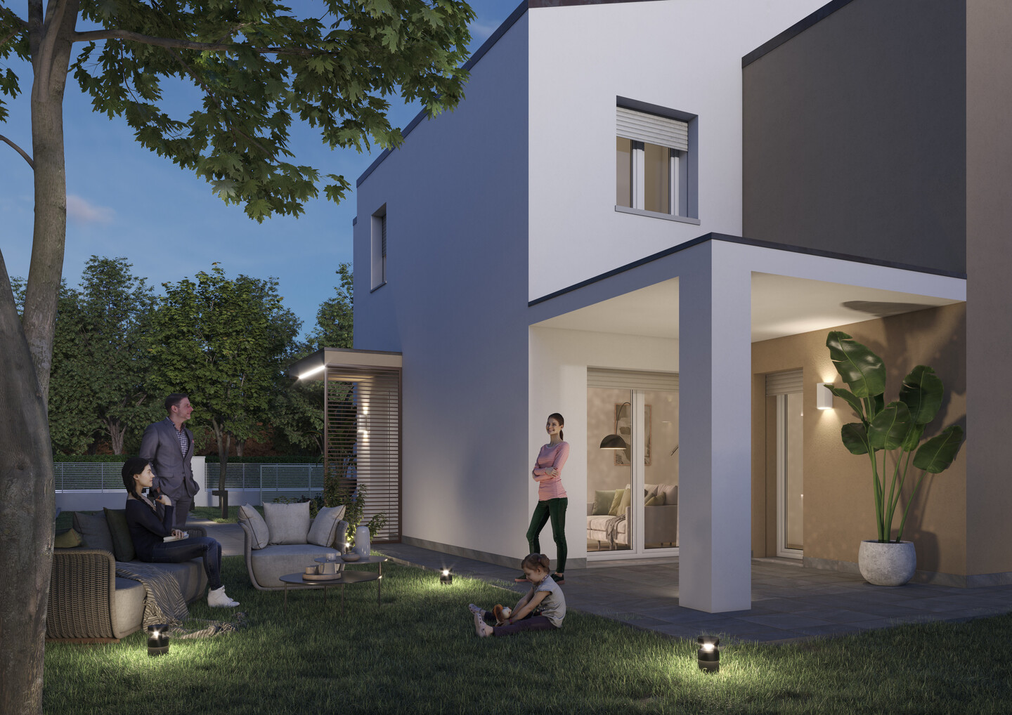 Porzione di bifamiliare in vendita a San Giorgio di Piano