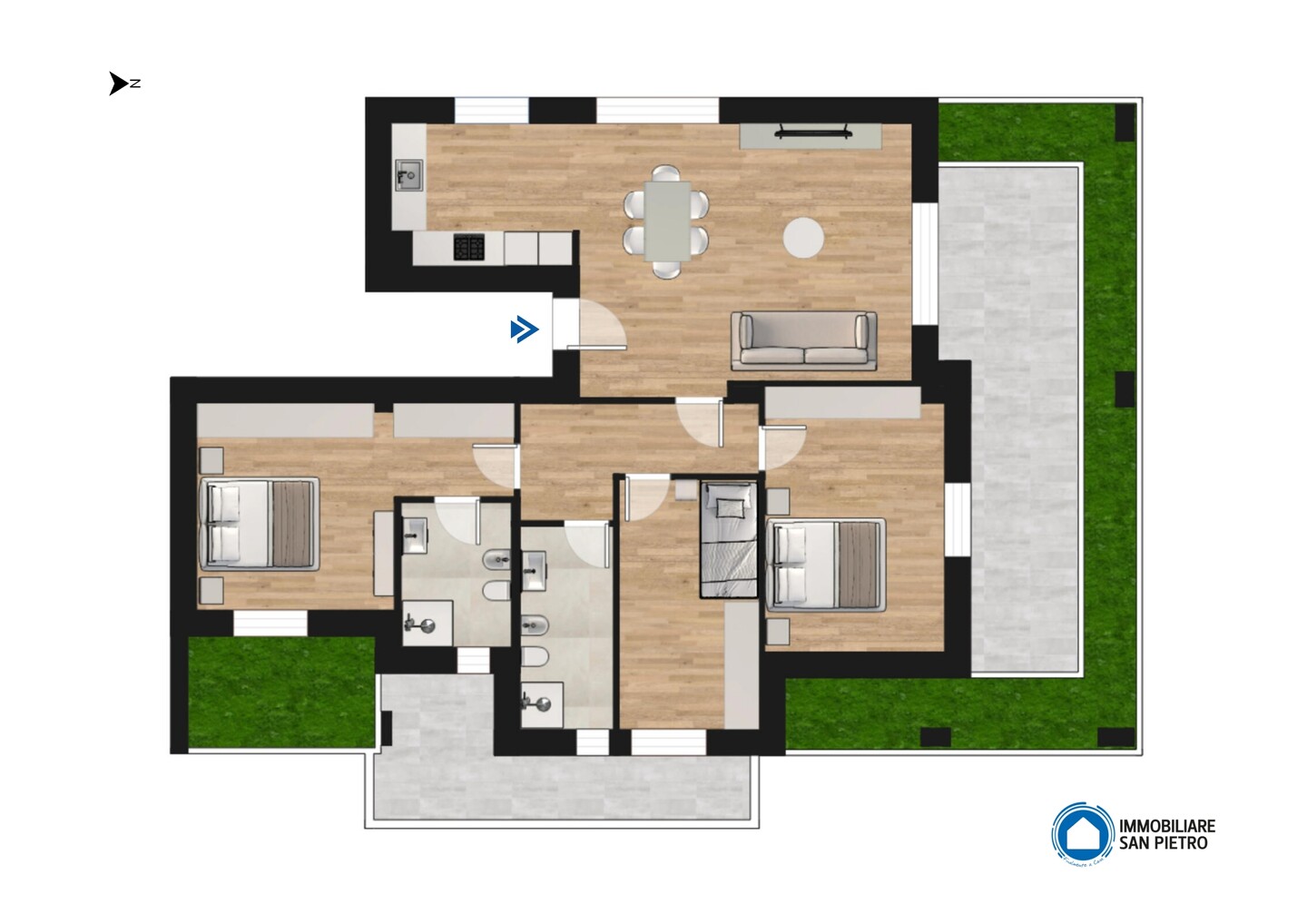 Appartamento in vendita a Zola Predosa