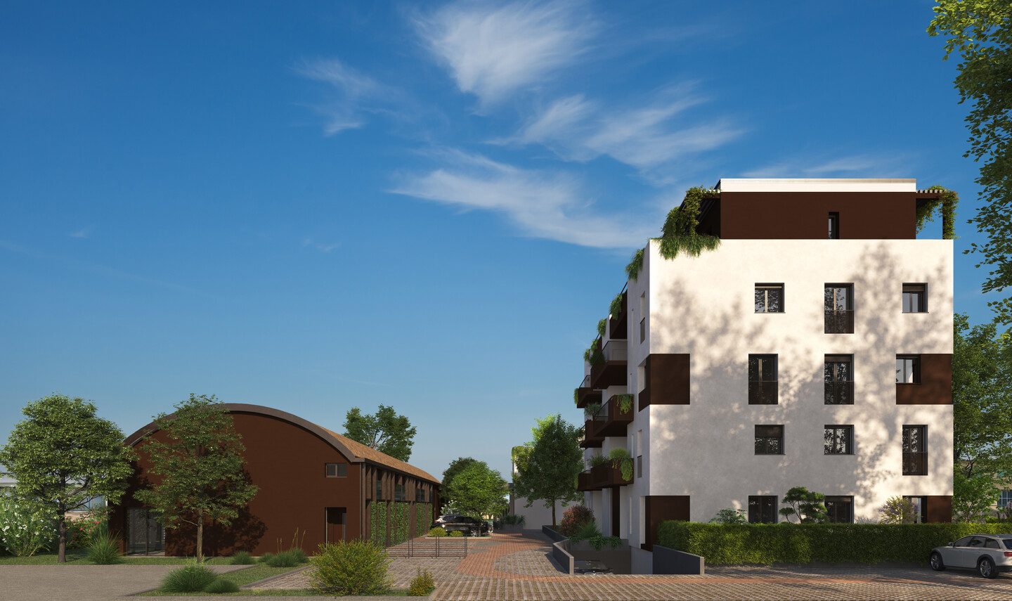 Trilocale al piano terra con giardino in vendita a San Lazzaro di Savena