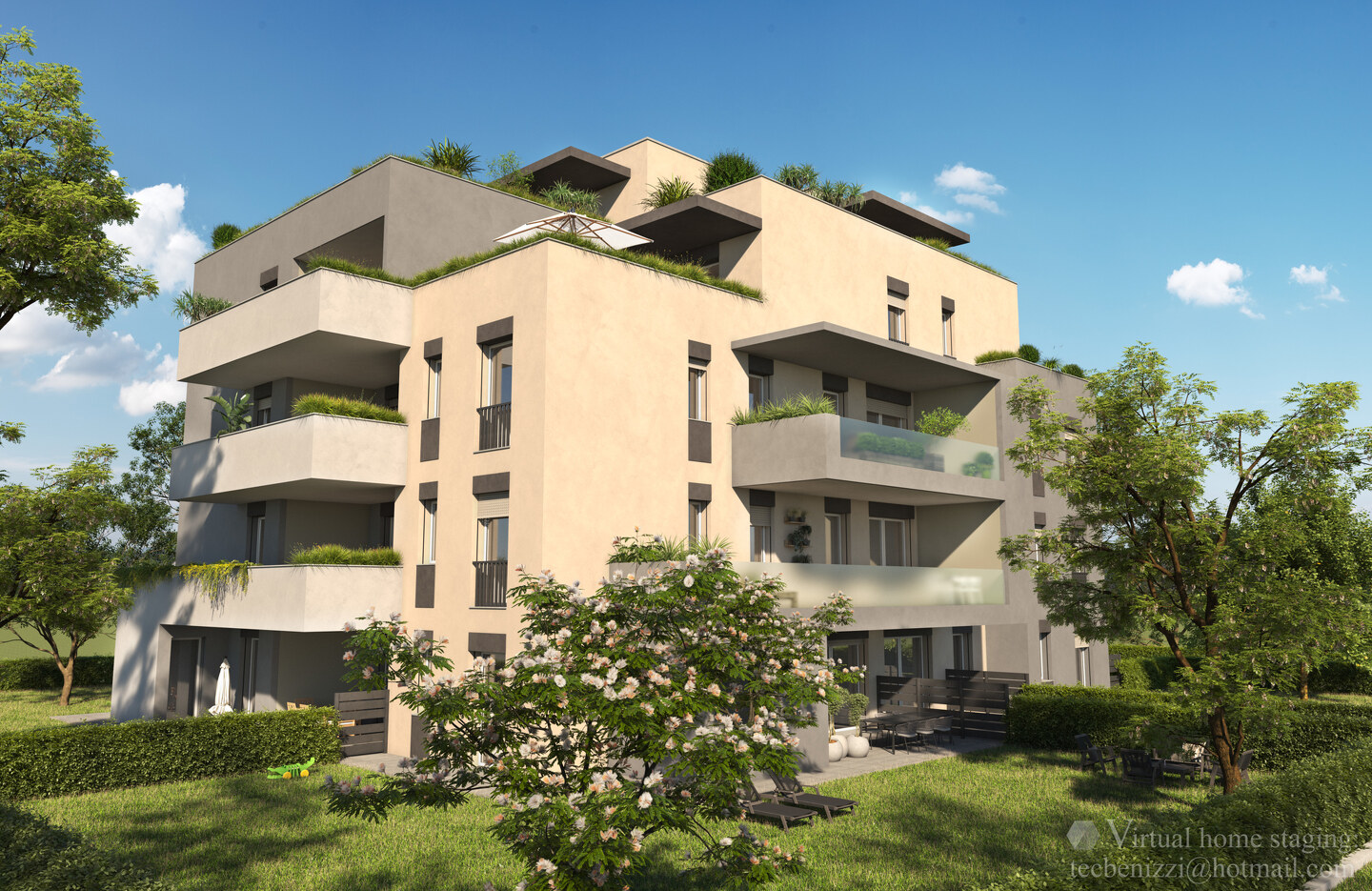 San Lazzaro di Savena -NUOVO: 2 camere+2bagni+terrazzo