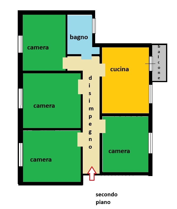 Appartamento in affitto