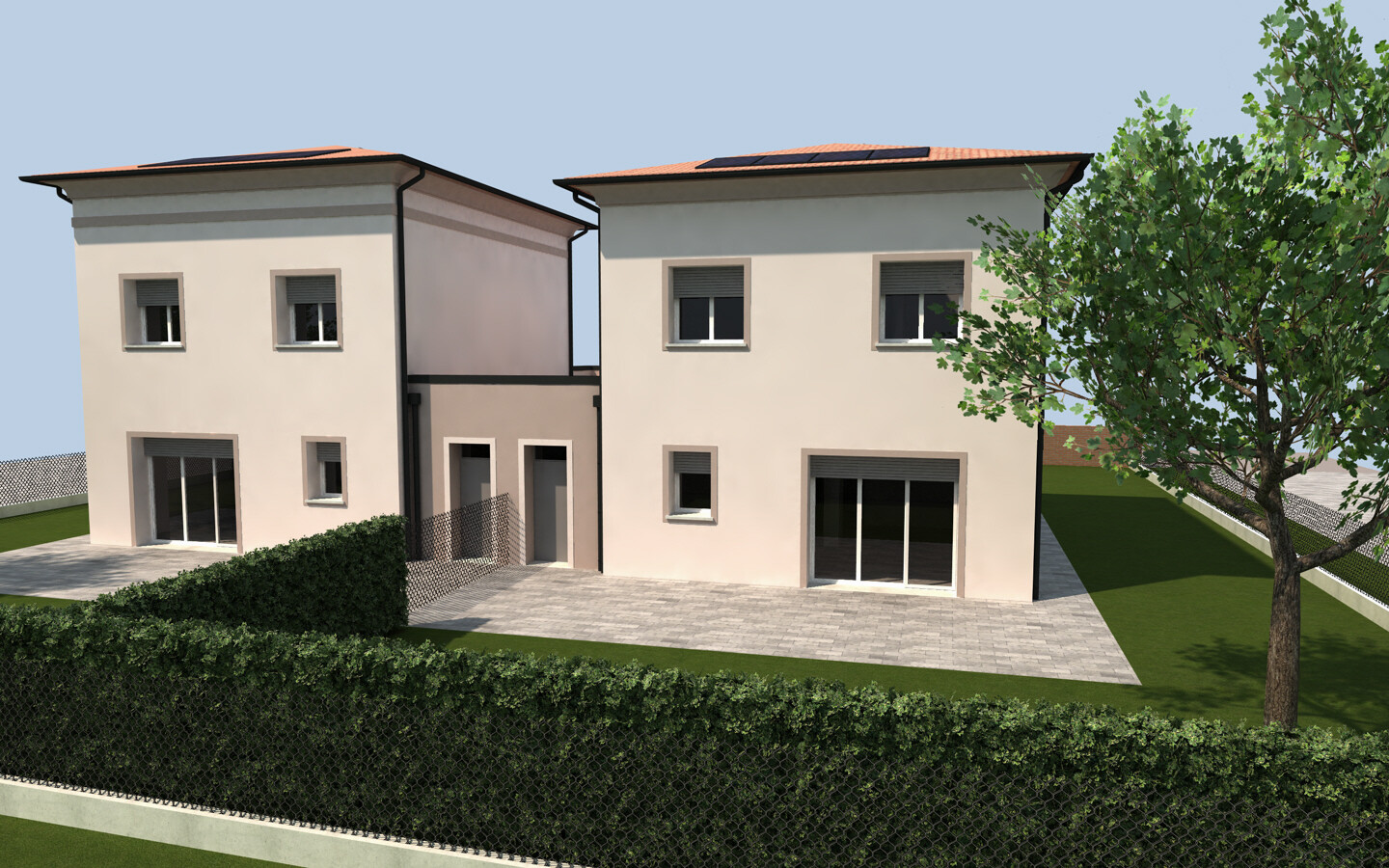 Porzione di bifamiliare in vendita a Pieve di Cento