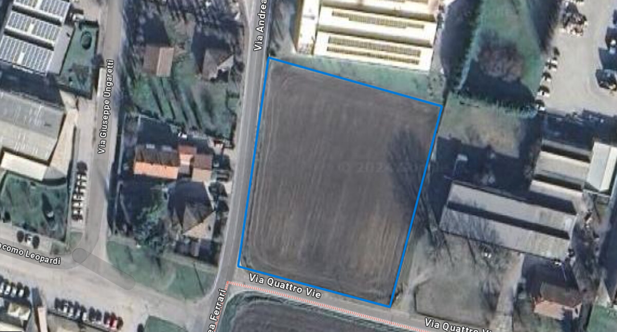 Lotto di terreno artigianale industriale in vendita a Castello D’Argile