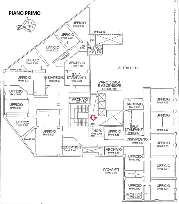 Ufficio in locazione