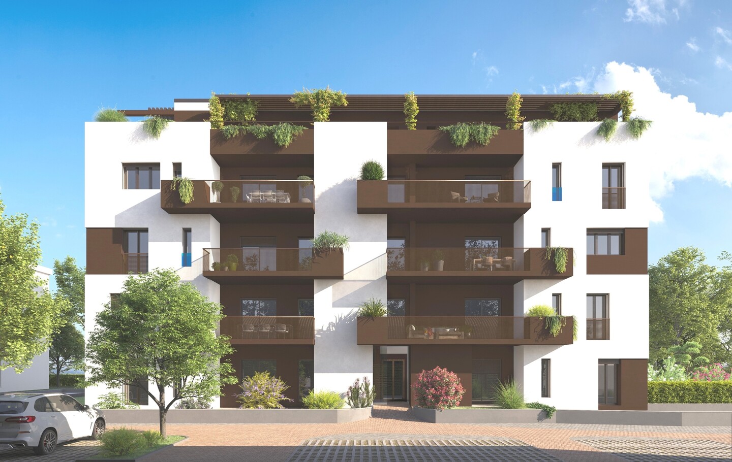 Trilocale al piano terra con giardino in vendita a San Lazzaro di Savena