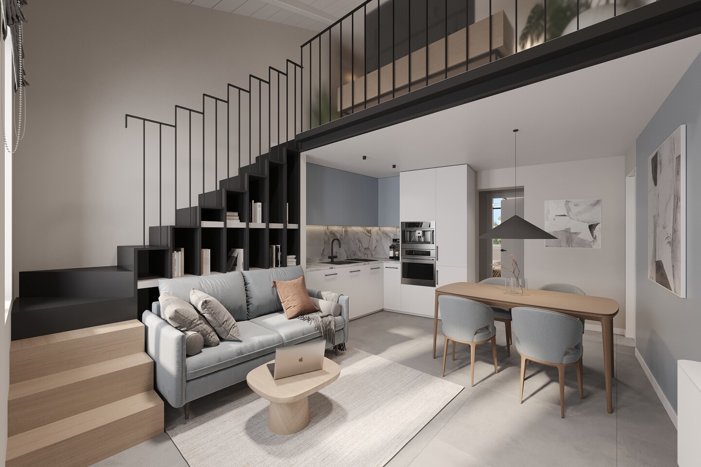 Nuova villetta a schiera con posto auto in vendita in centro a Bologna