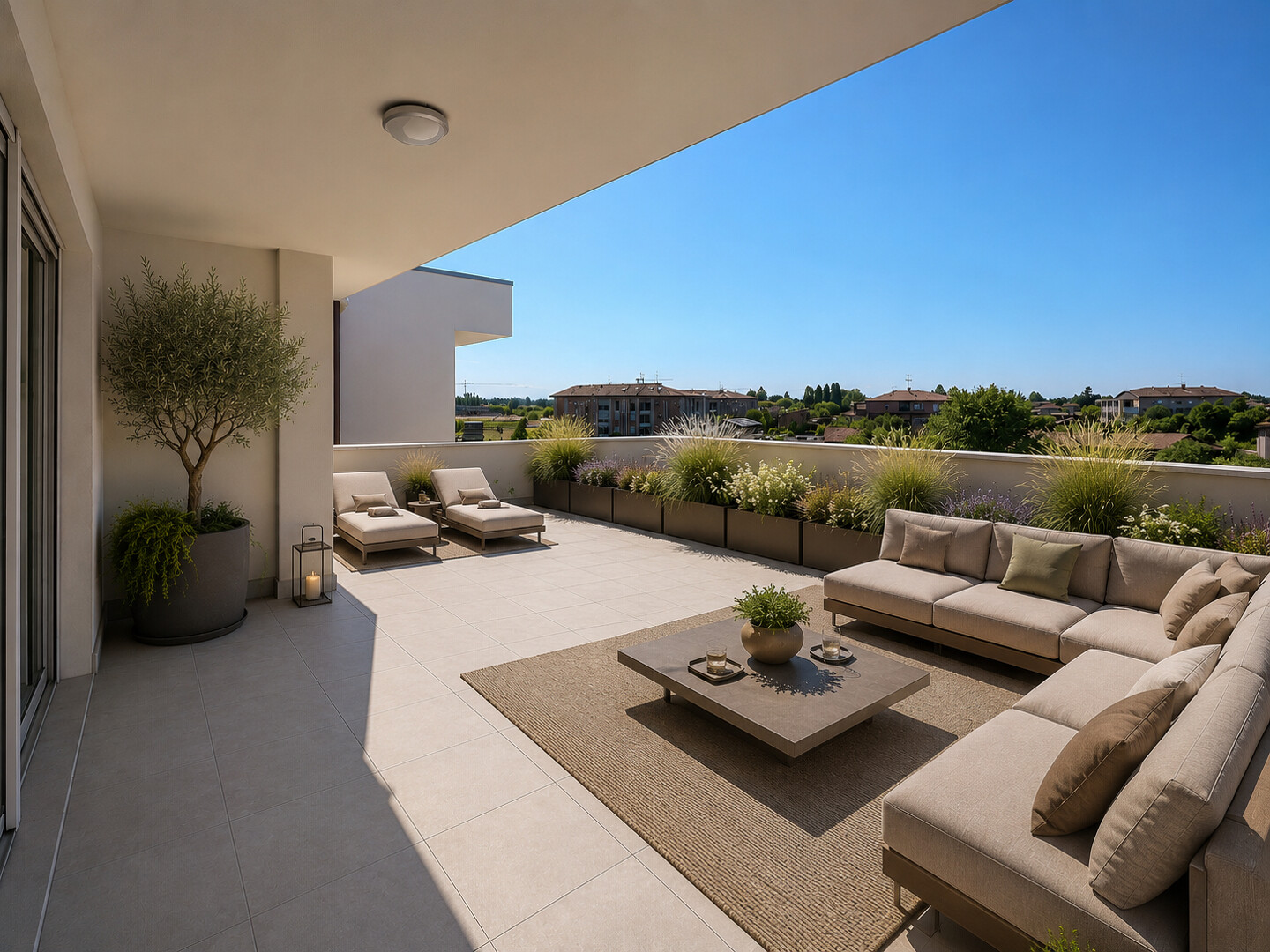 Castenaso: SPLENDIDO Attico 3 camere+2 terrazze