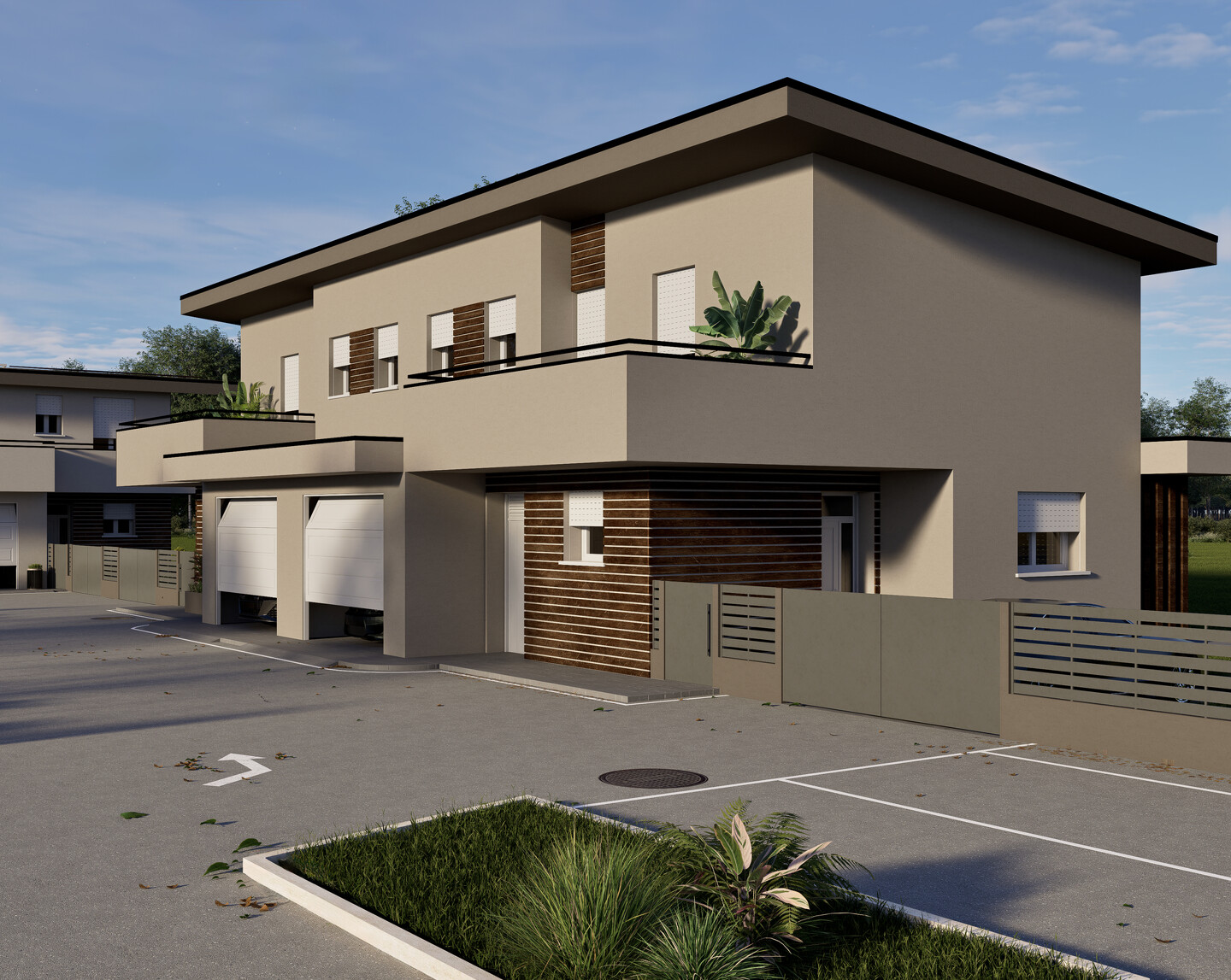 Molinella, Via Provinciale Superiore: Lotto con Progetto Approvato per Villa Bifamiliare + Palazzina