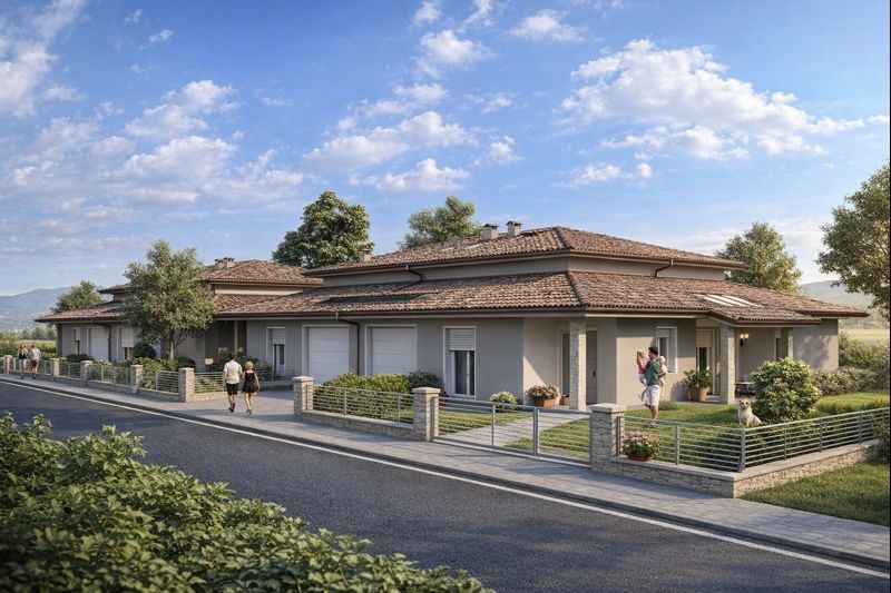 Porzione di bifamiliare in vendita a Fontanelice