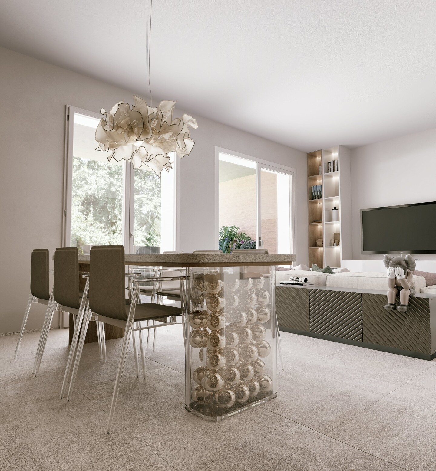 Bilocale al primo piano in costruzione ad Osteria Nuova