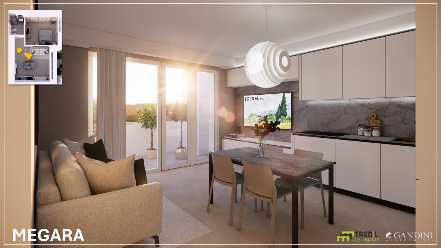 Bilocale nuova costruzione in vendita a San Giovanni in Persiceto