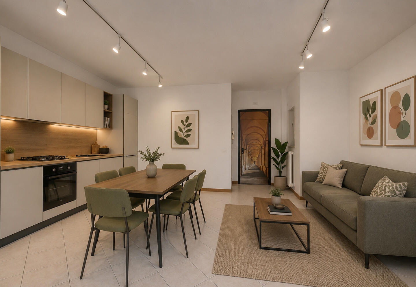 Luminoso Appartamento con Ampi Terrazzi e Garage – Ottimo Investimento