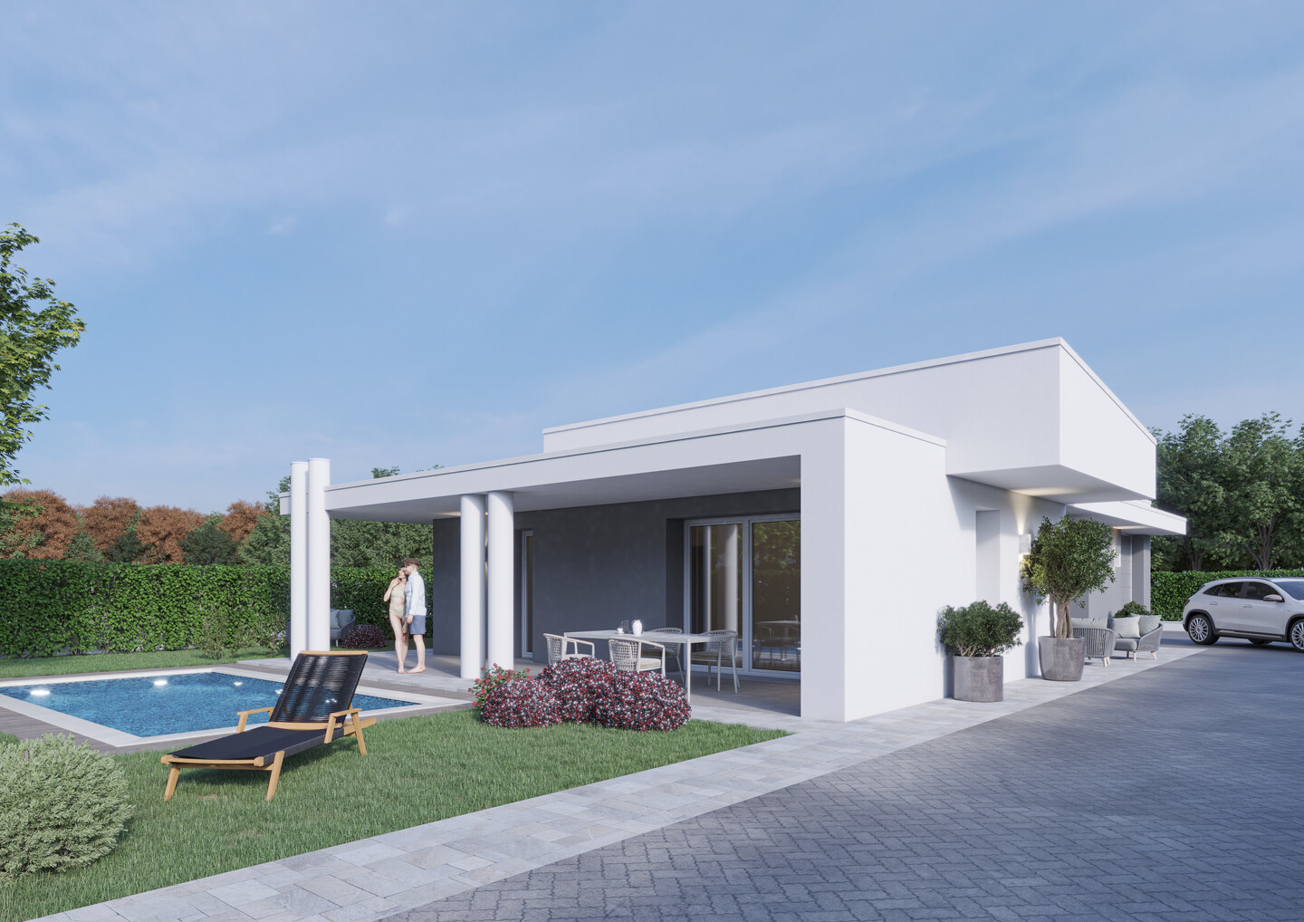 Villa Unifamiliare di nuova costruzione in vendita a S.Giorgio di Piano