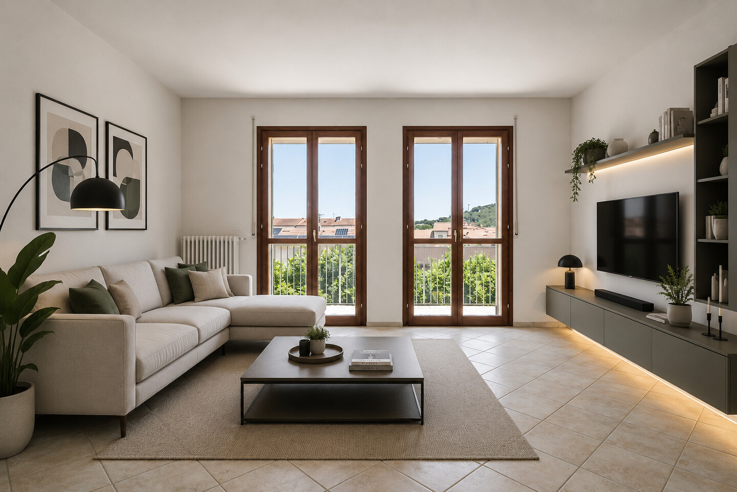 Appartamento di recente costruzione con terrazzo in vendita a Borgo Tossignano