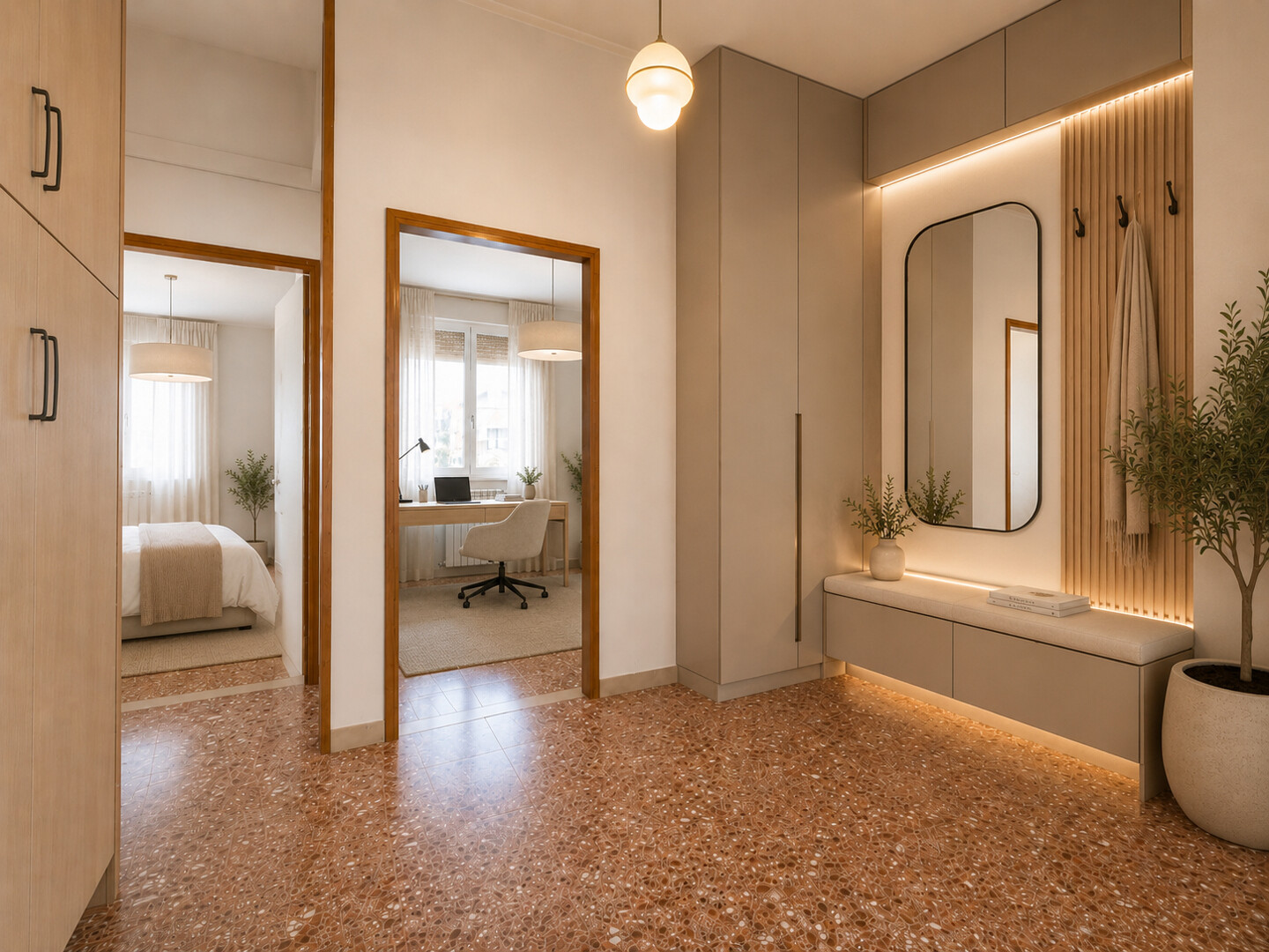 Appartamento trilocale con balcone e cantina in vendita a Casalecchio di Reno
