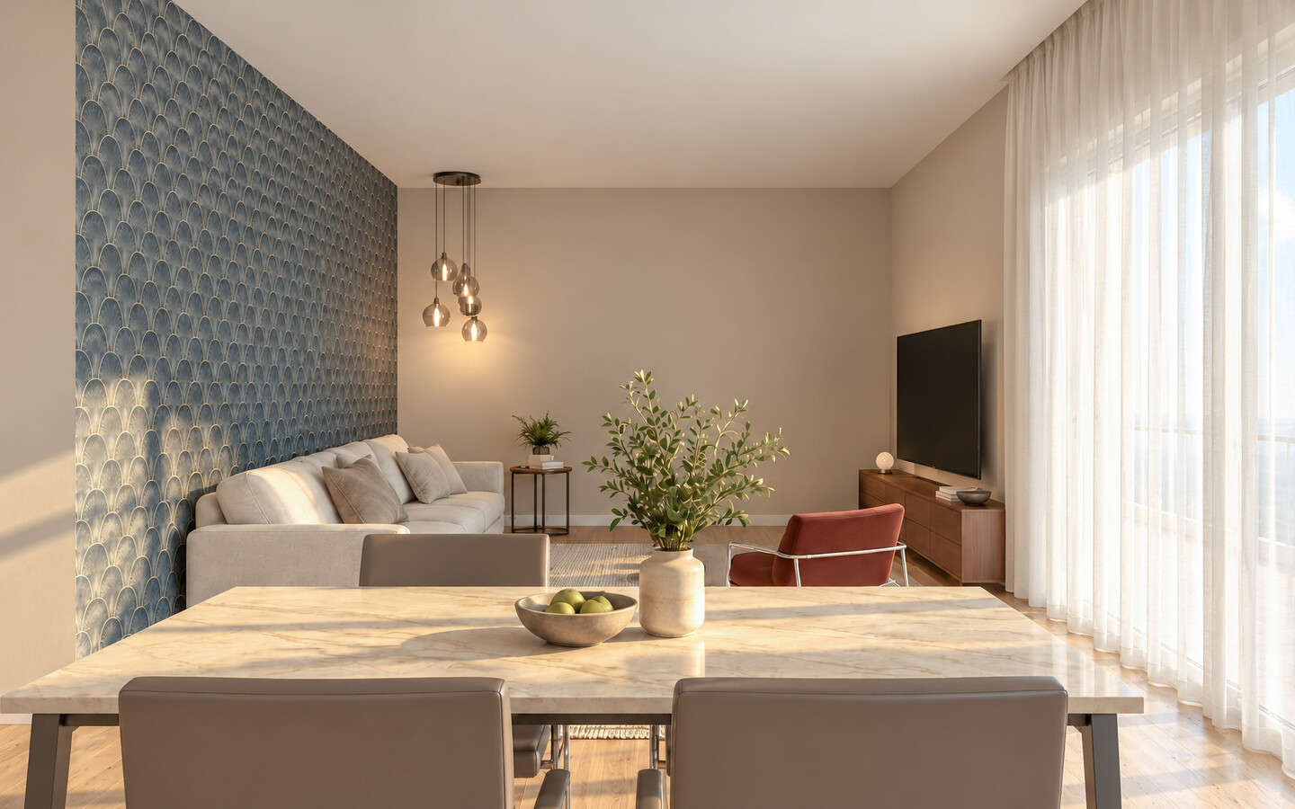Trilocale 1° piano di nuova costruzione con terrazza in vendita a Bologna zona Lame