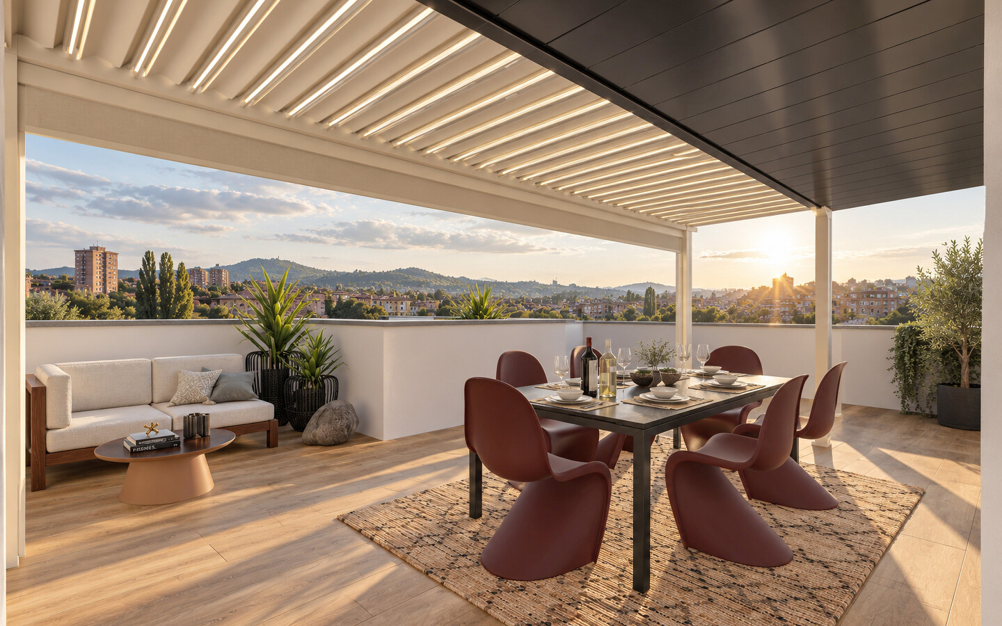 Una residenza oltre l’attico | Penthouse su due livelli con terrazza panoramica