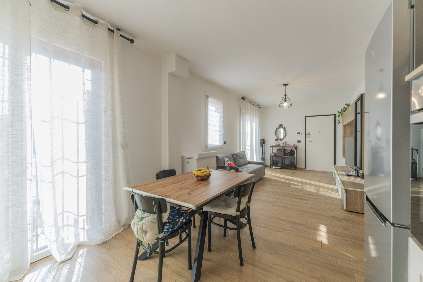Appartamento al piano terra con garage e cortile in vendita a Bentivoglio